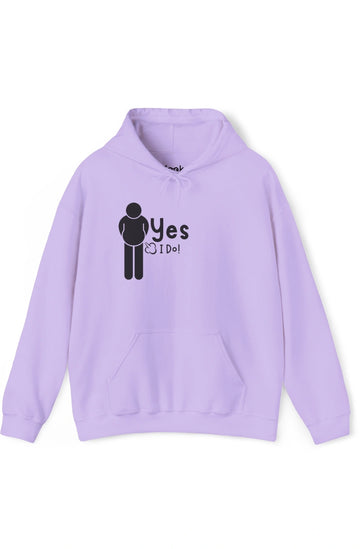 Men's Midweight Hoodie "Yes, I Do!"