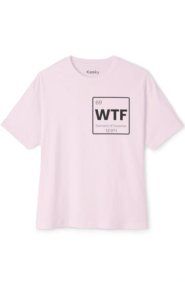 Men's Midweight Boxy Tee "WTF: Element of Surprise"