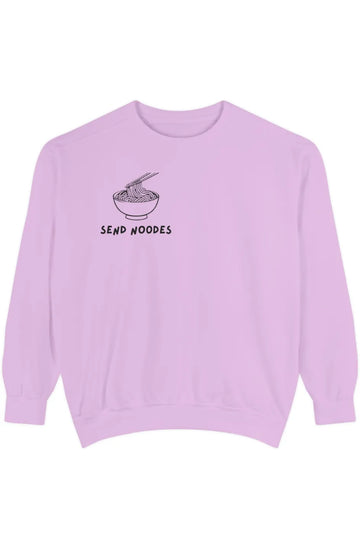 Men's Medium Heavy Sweatshirt "Send Noodes"