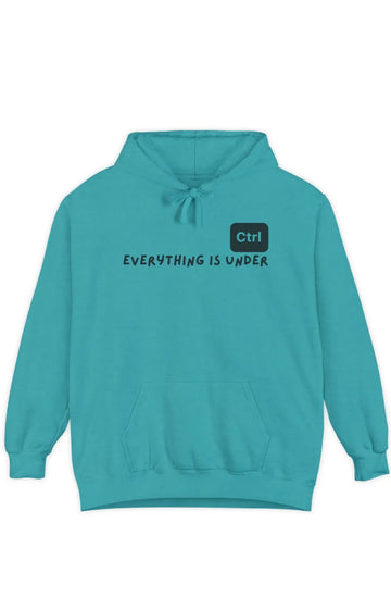 Women's Medium Heavy Hoodie "Everything is under control"