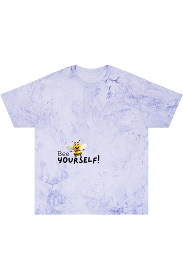 Women's Midweight Color Blast Tee "Bee Yourself"