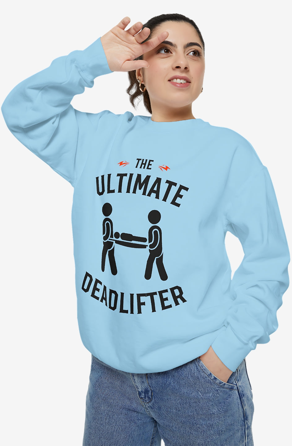 Garment Dyed Sweatshirt - The Ultimate Deadlifter