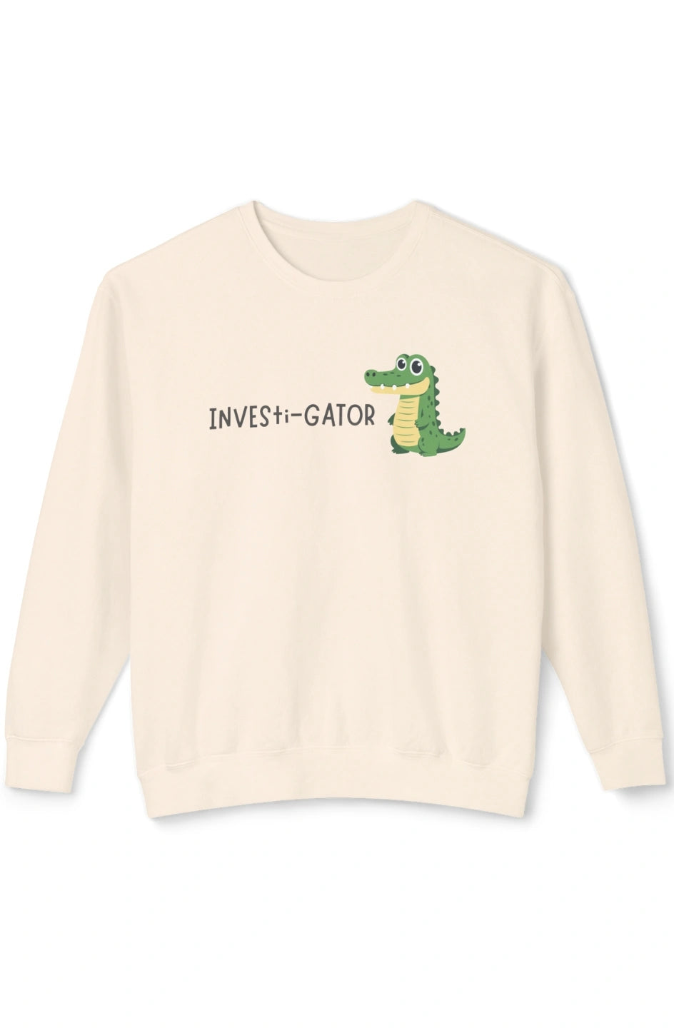 Men's Lightweight Sweatshirt "Investi-Gator"