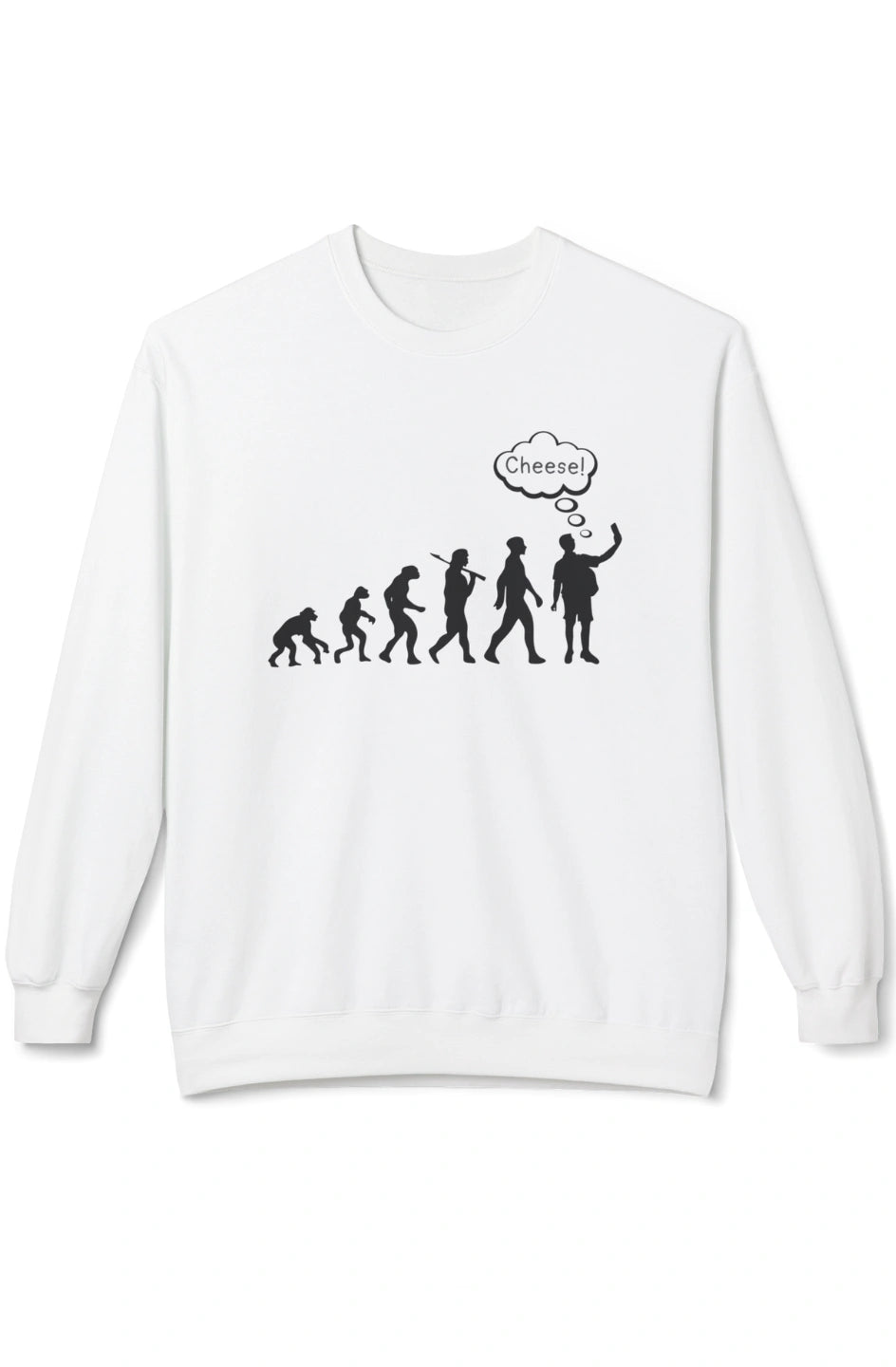 Women's Midweight Sweatshirt "Cheese!"