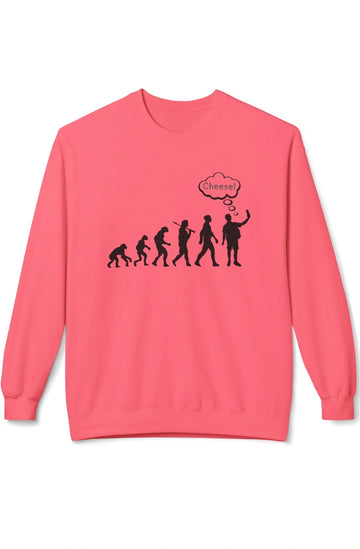Women's Midweight Sweatshirt "Cheese!"