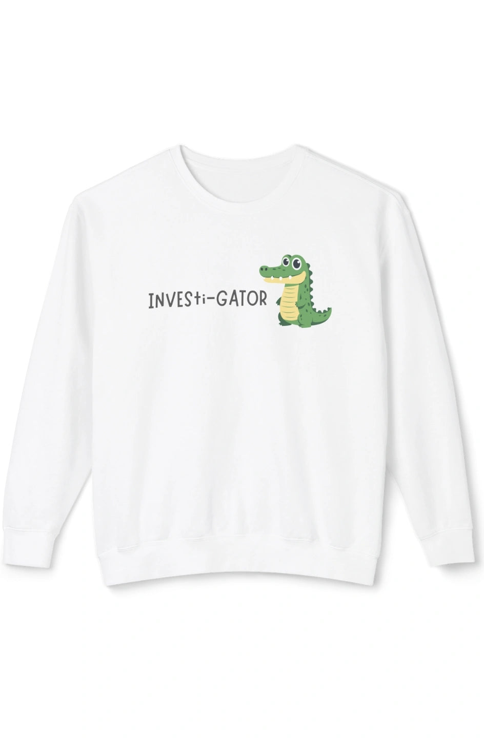 Men's Lightweight Sweatshirt "Investi-Gator"