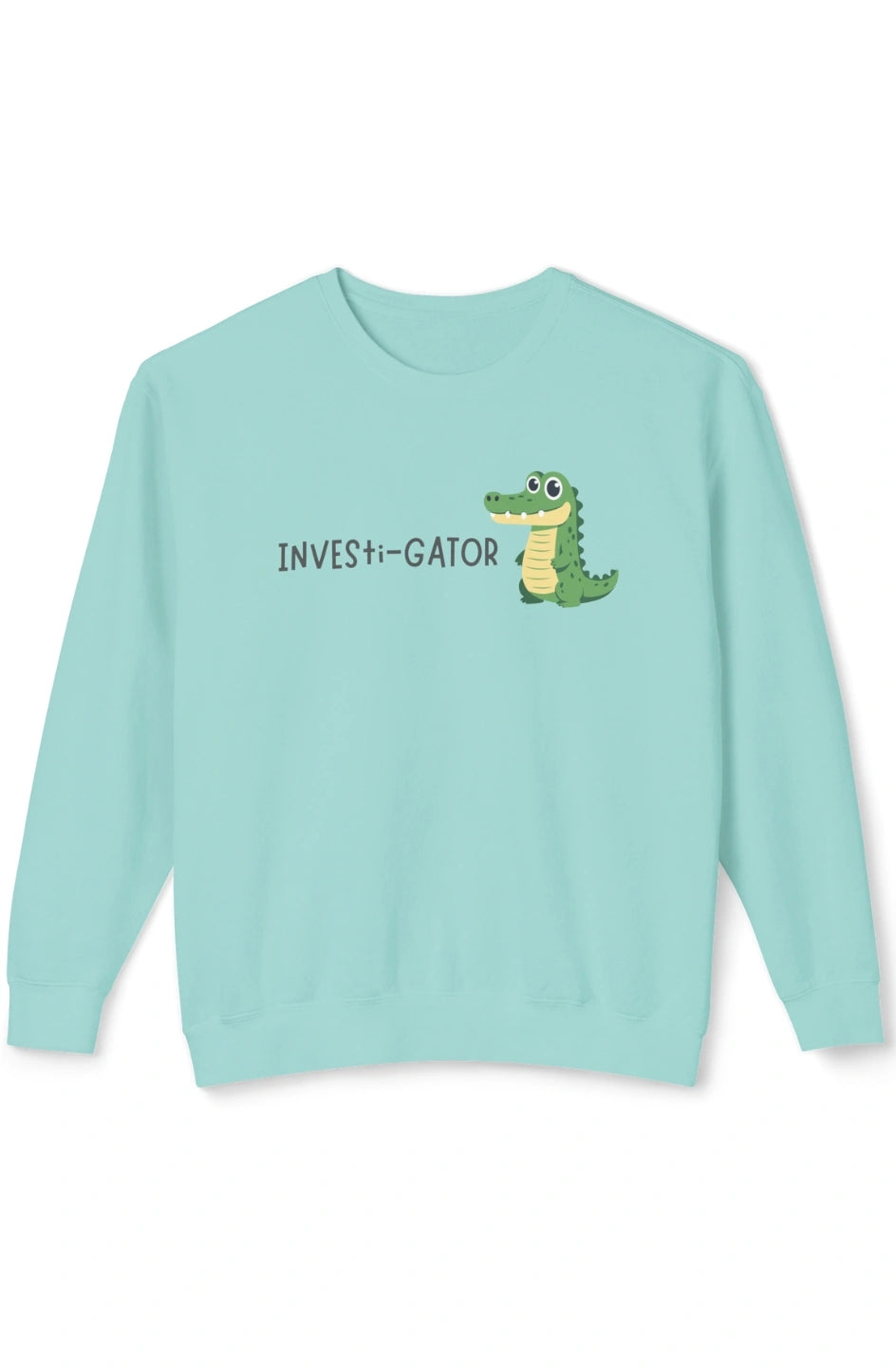 Men's Lightweight Sweatshirt "Investi-Gator"