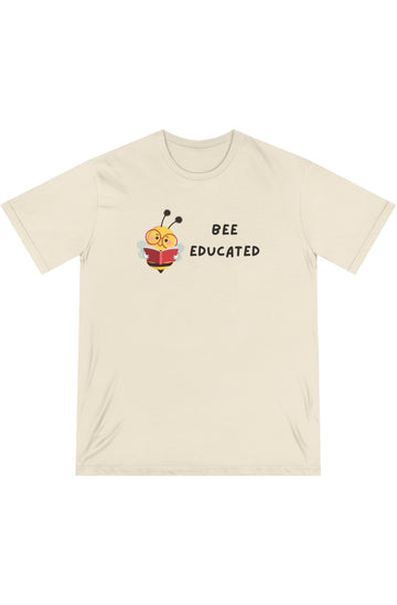 Men's Organic Cotton T-Shirt "Bee Educated"