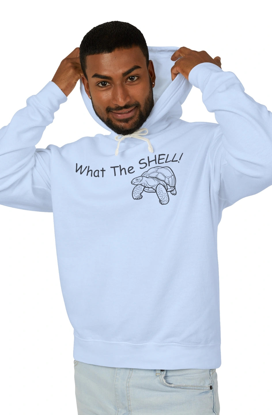 Men's Lightweight Hoodie "What The SHELL!"