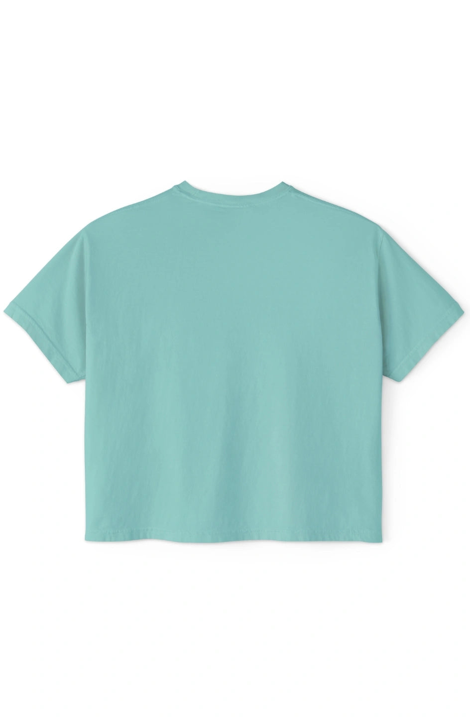 Women's Heavyweight Crop Boxy Tee "You're Cute"