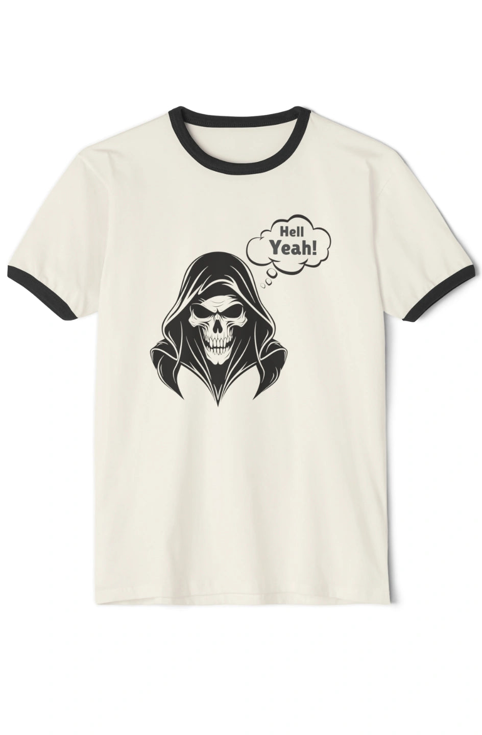 Women's Lightweight Ringer T-Shirt "Hell Yeah!"