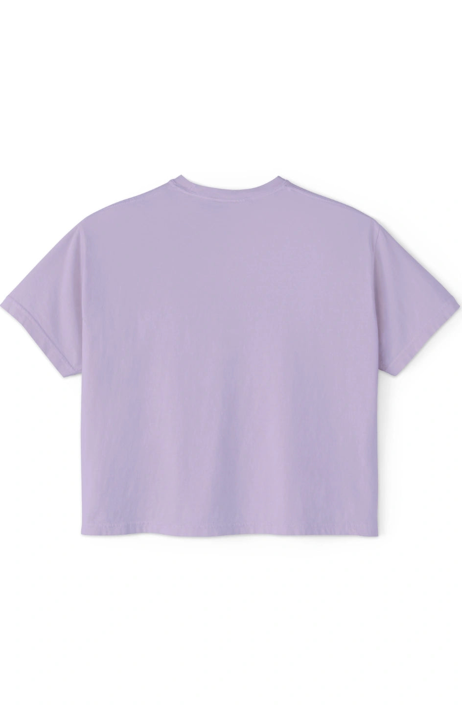 Women's Heavyweight Crop Boxy Tee "You're Cute"