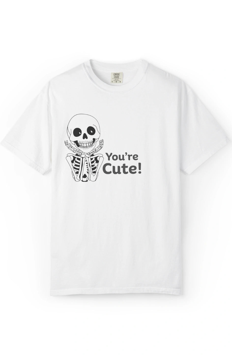 Men's Midweight Garment-Dyed T-shirt "You're Cute"