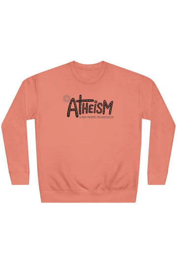 Women's Medium Heavy Sweatshirt "Atheism: A Non-Prophet Organization"