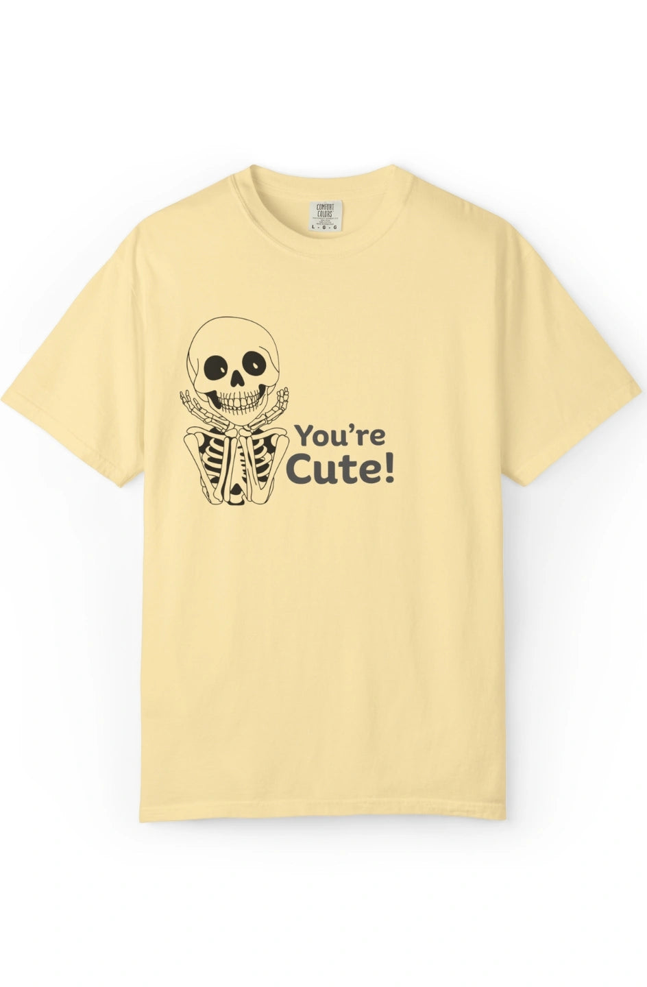 Men's Midweight Garment-Dyed T-shirt "You're Cute"