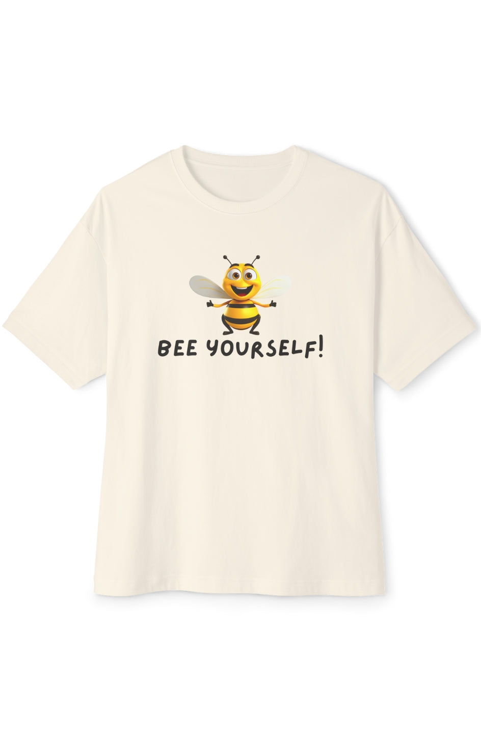 Men's Oversized Boxy T-Shirt "Bee Yourself"