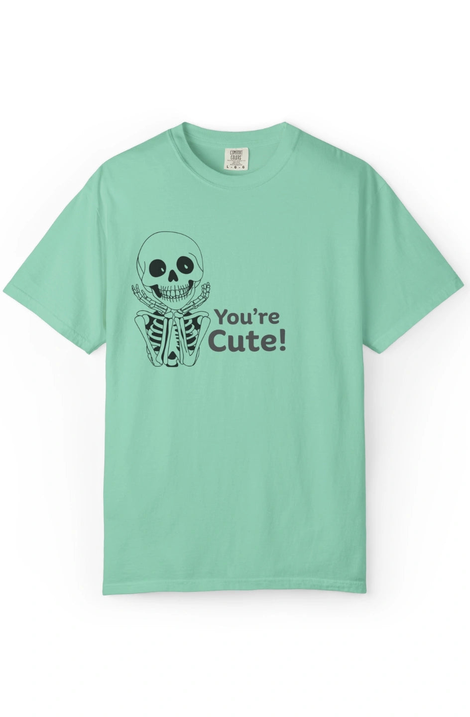 Men's Midweight Garment-Dyed T-shirt "You're Cute"