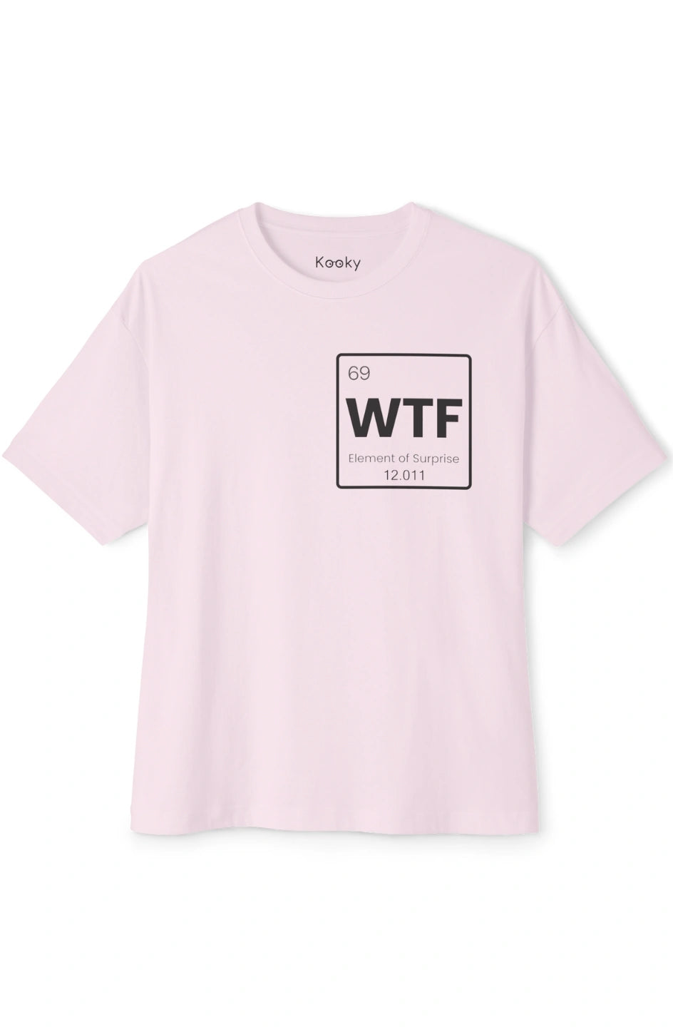 Men's Midweight Boxy Tee "WTF: Element of Surprise"