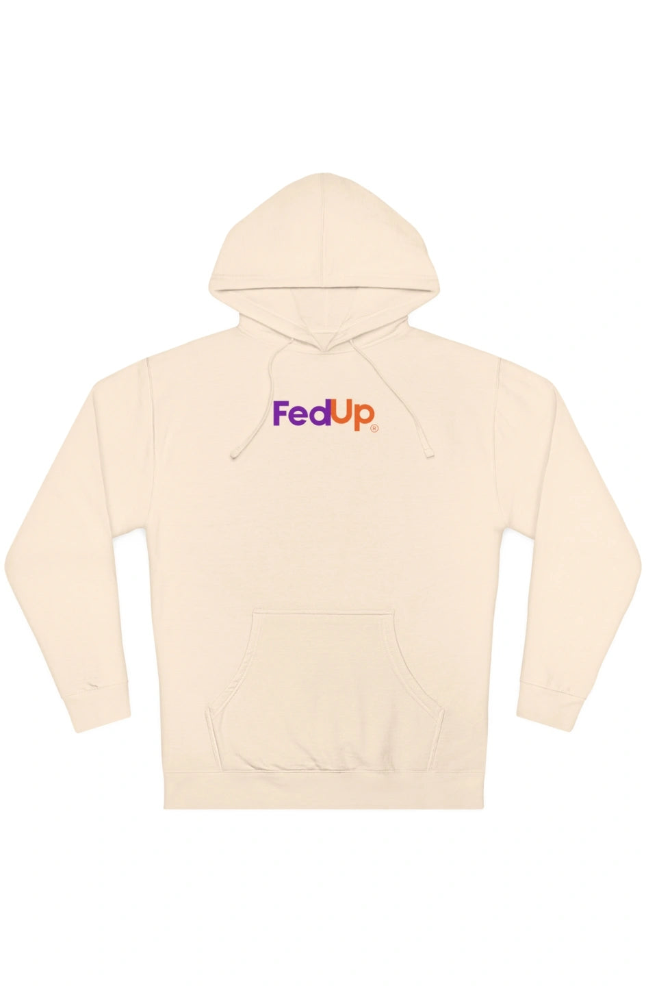 Women's Midweight Hoodie "Fed Up"