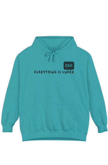 Women's Medium Heavy Hoodie "Everything is under control"