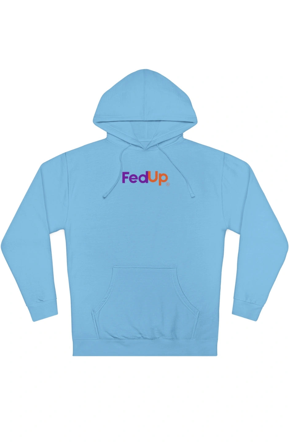 Women's Midweight Hoodie "Fed Up"