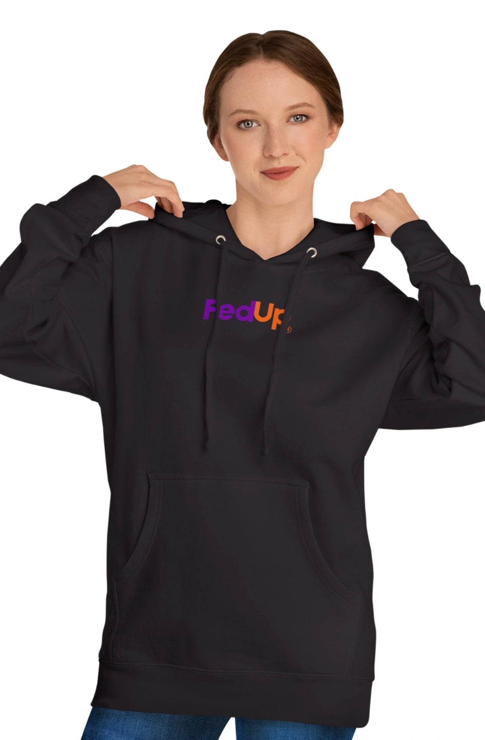 Women's Midweight Hoodie "Fed Up"