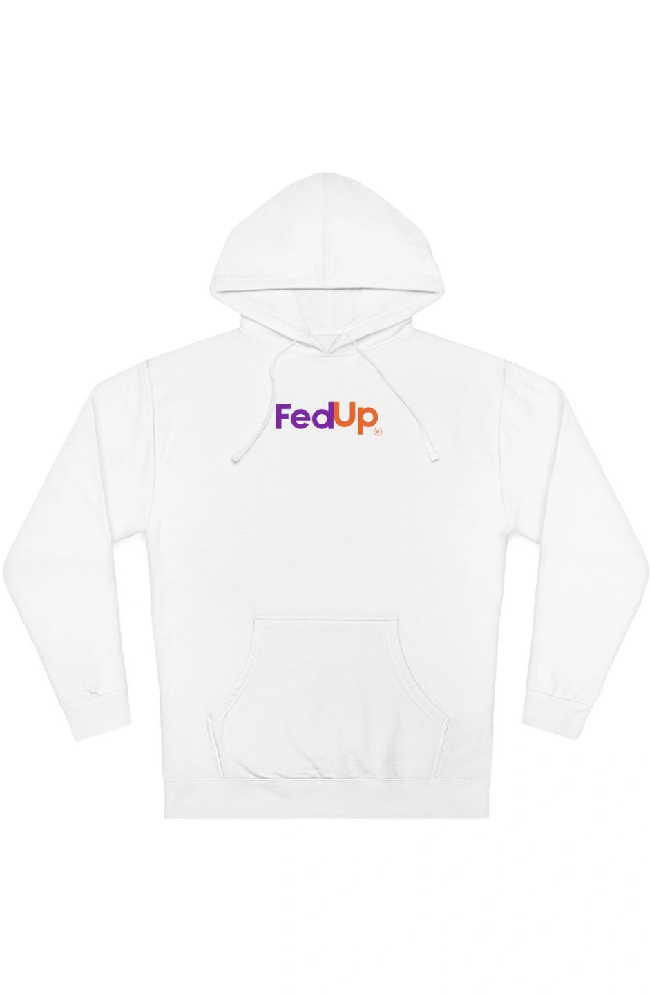 Women's Midweight Hoodie "Fed Up"