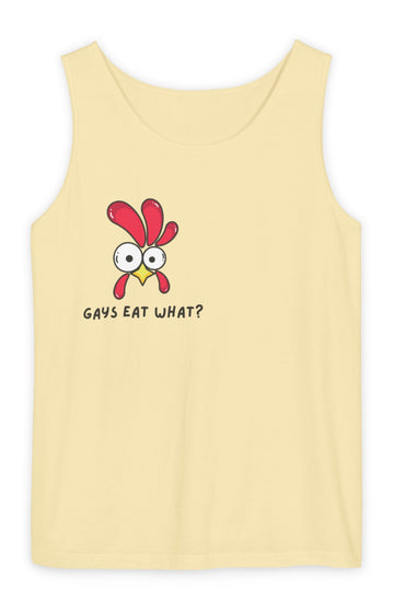 Women's Midweight Tank Top "Gays eat what?"