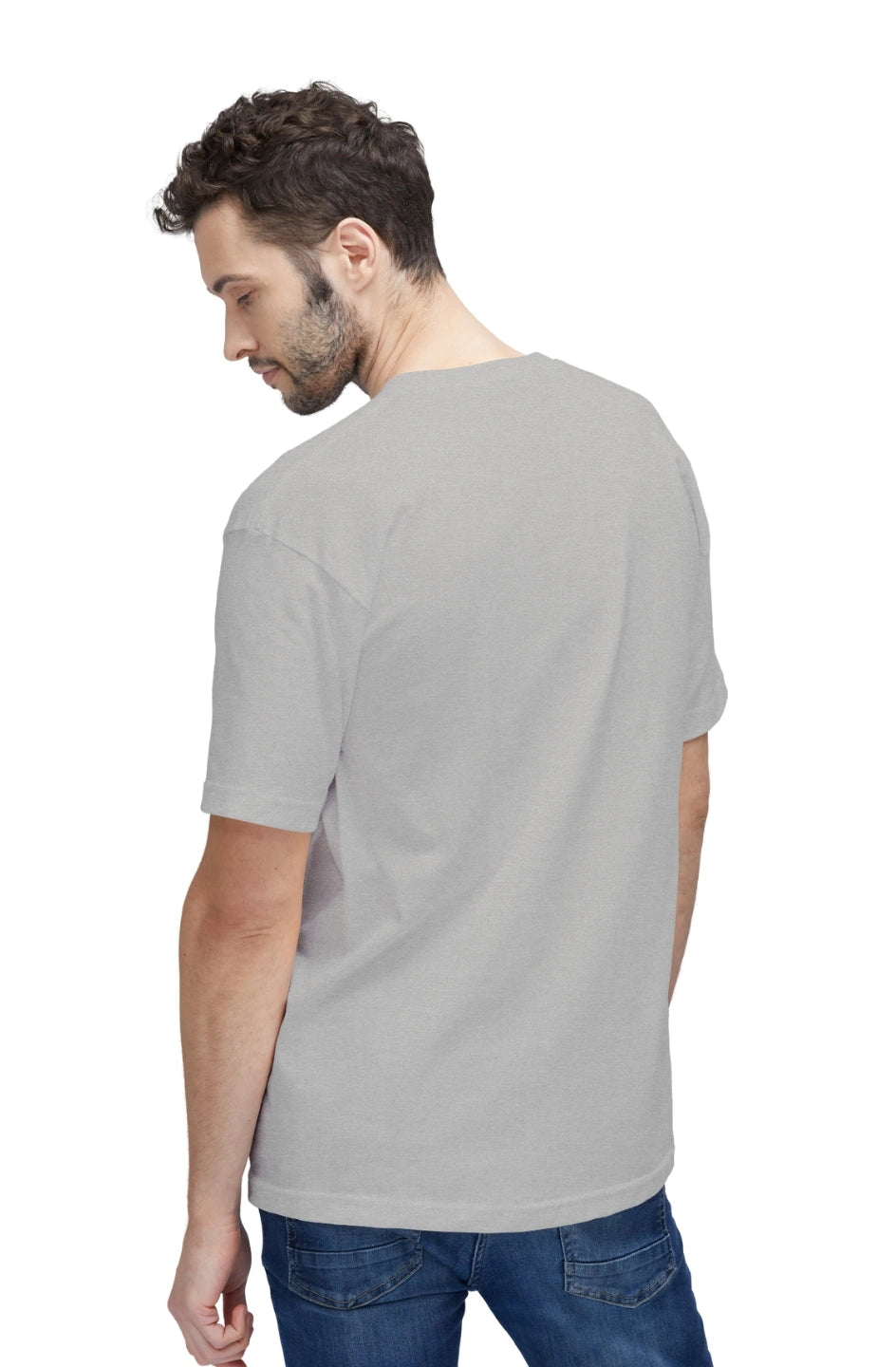 Men's Midweight T-shirt "Just Keep Moving Backward"