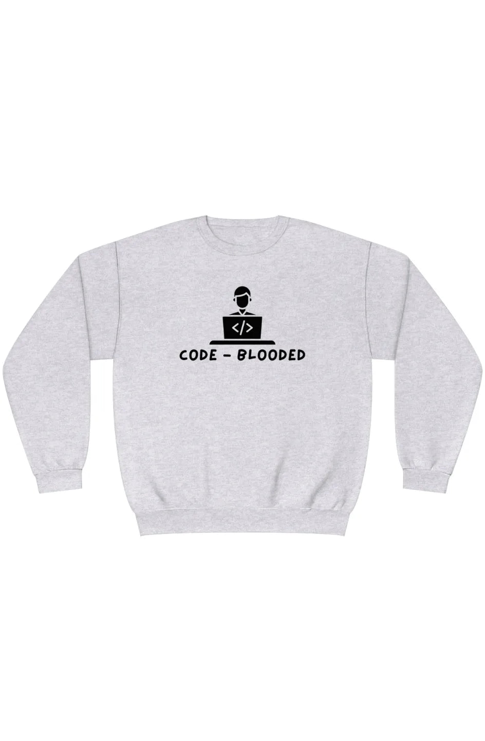 Men's Midweight Crewneck Sweatshirt "Code Blooded"