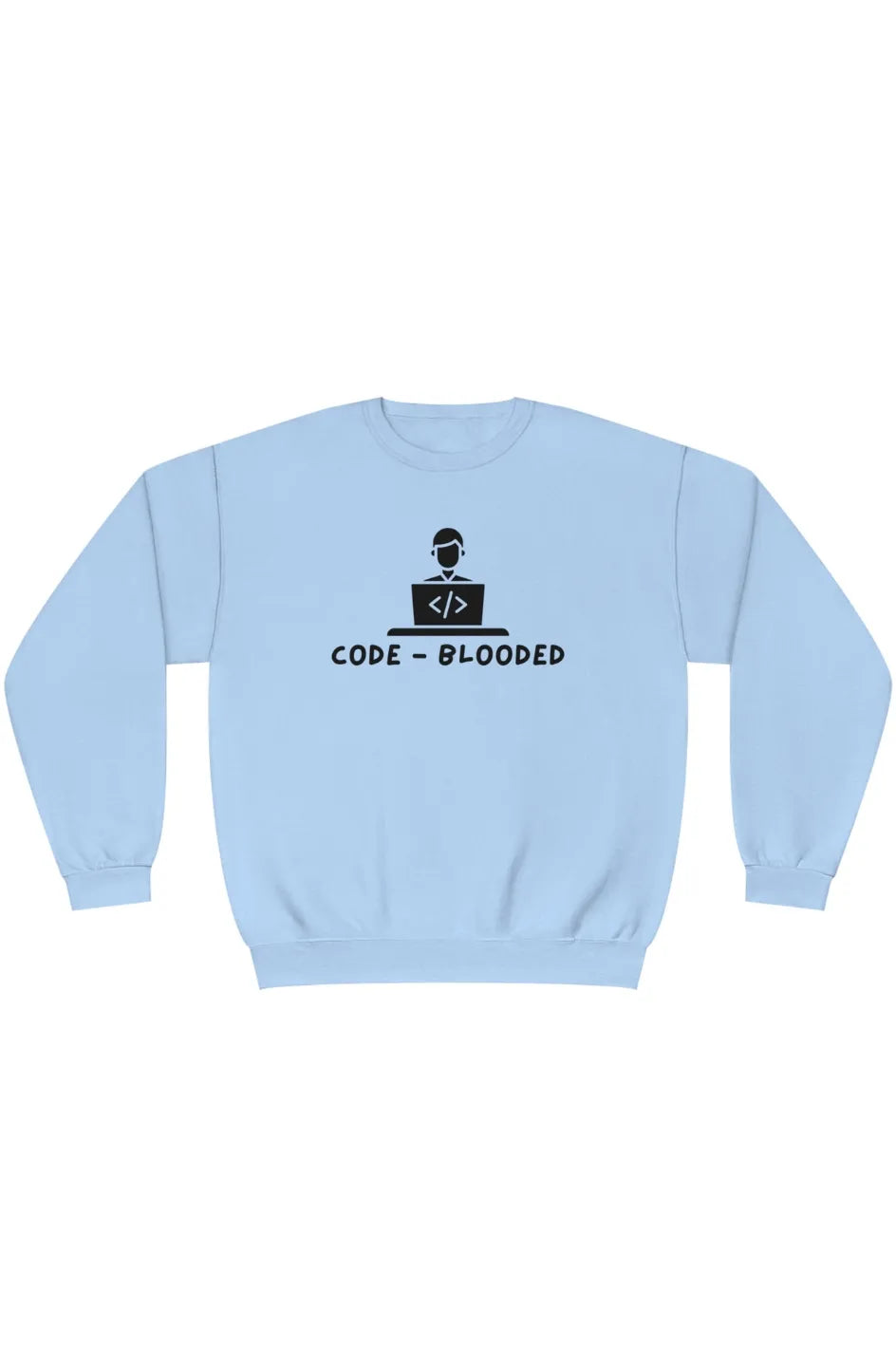 Men's Midweight Crewneck Sweatshirt "Code Blooded"