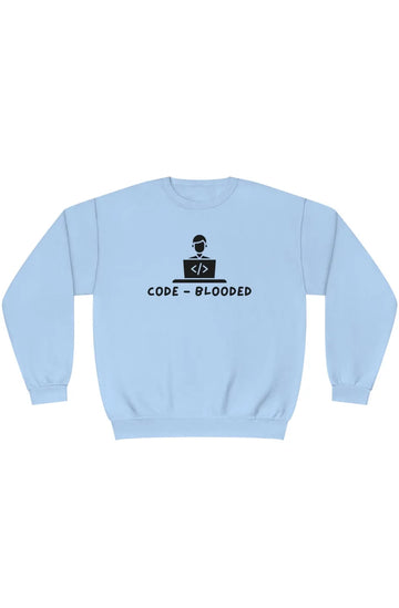 Men's Midweight Crewneck Sweatshirt "Code Blooded"