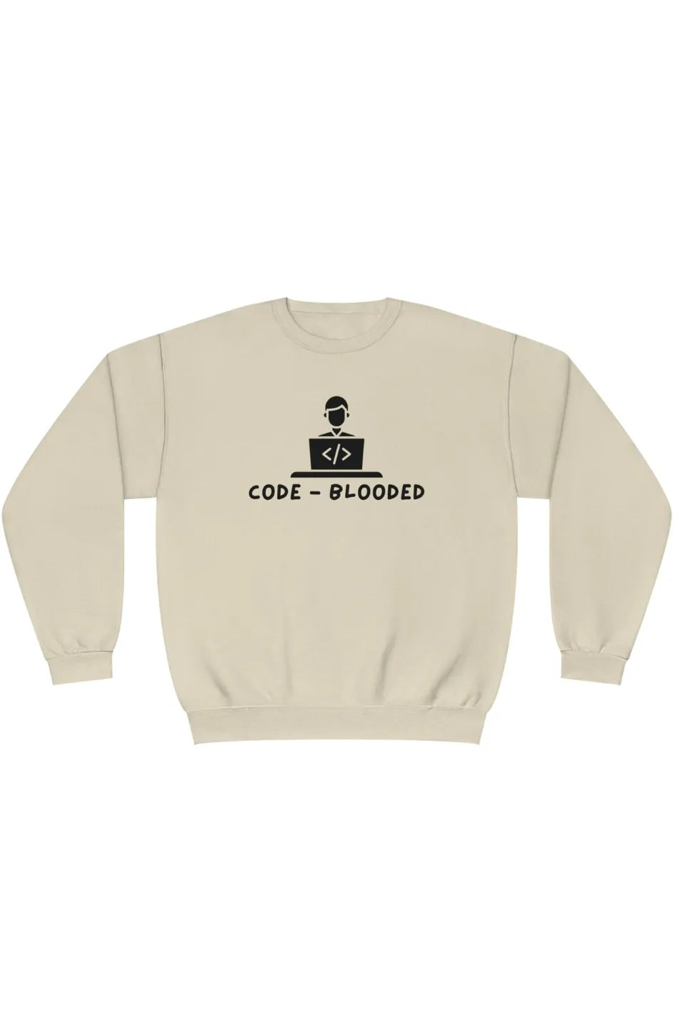 Men's Midweight Crewneck Sweatshirt "Code Blooded"