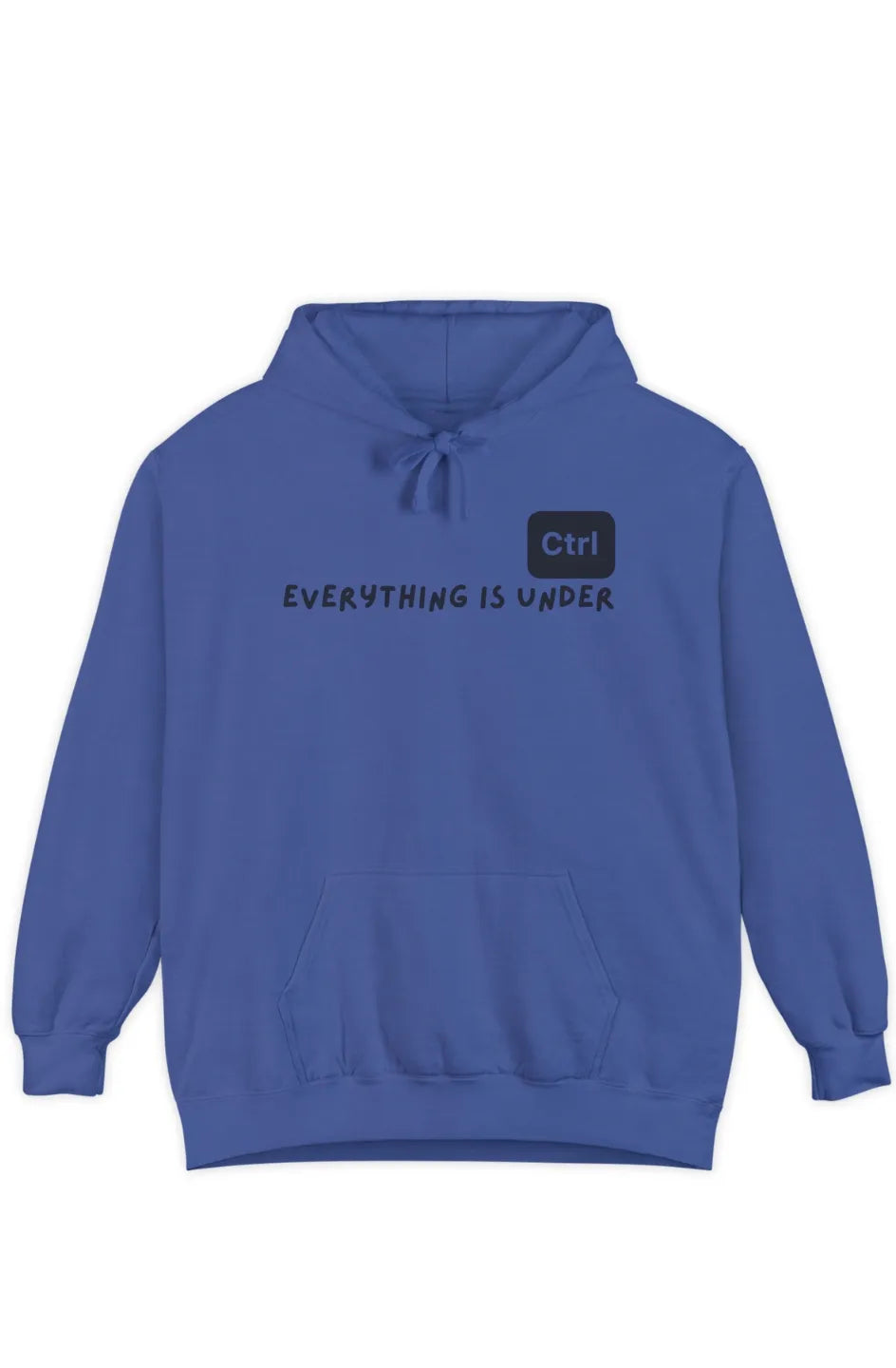 Men's Medium Heavy Hoodie "Everything is under control"