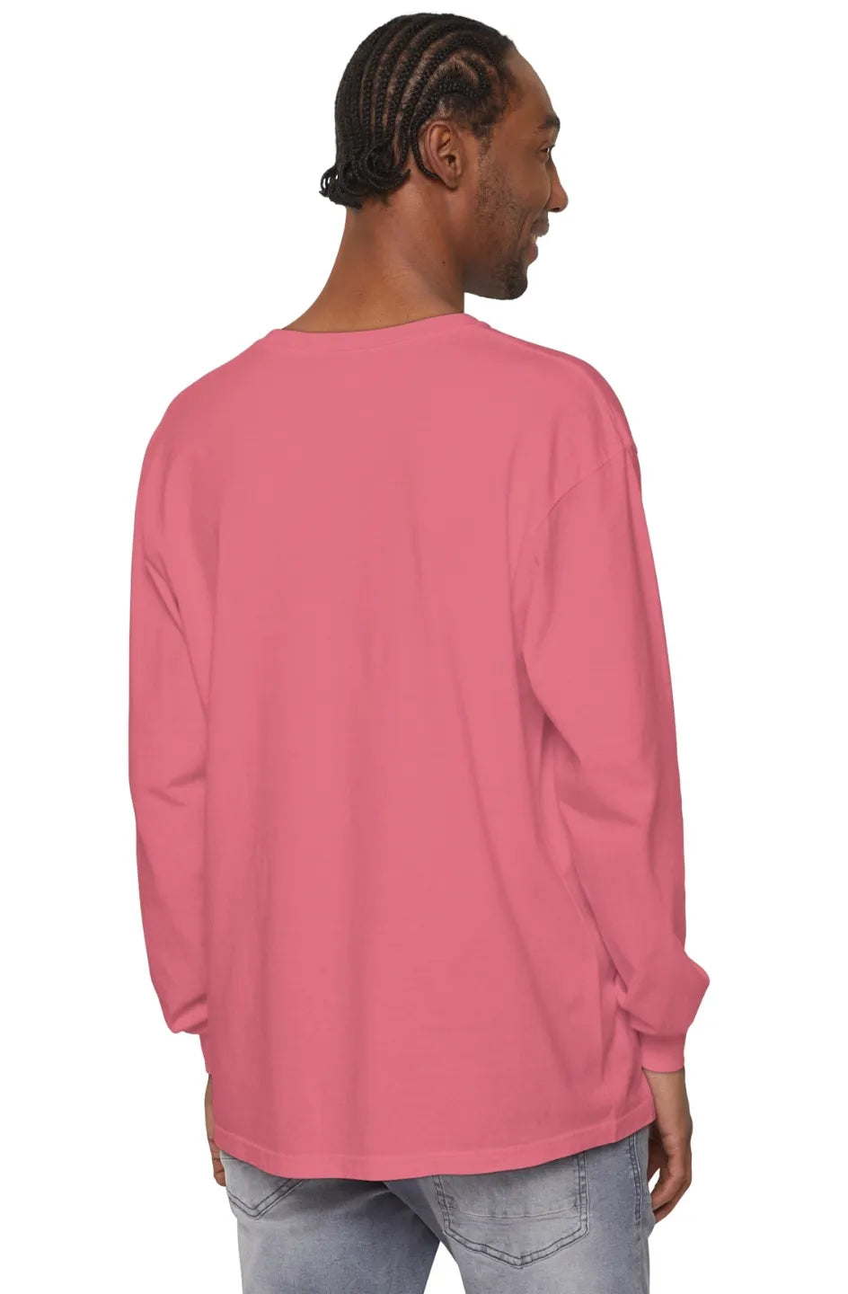 Men's Midweight LS T-Shirt "Little Head Never Hurts Anyone"