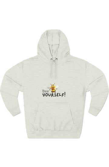 Men's Midweight Fleece Hoodie "Bee Yourself"