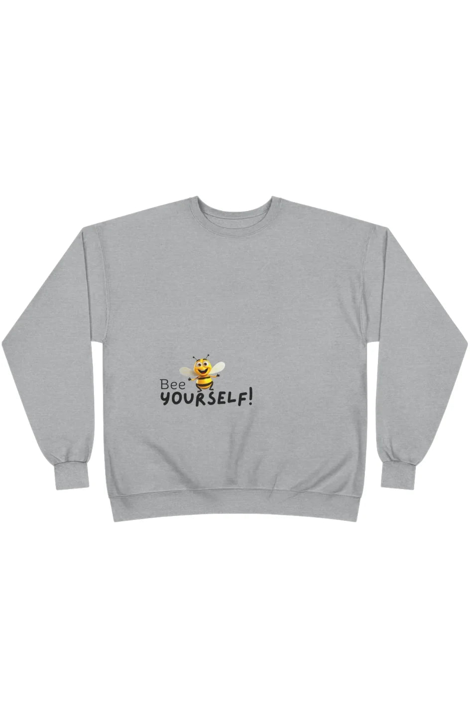 Men's Midweight Crewneck Sweatshirt "Bee Yourself"