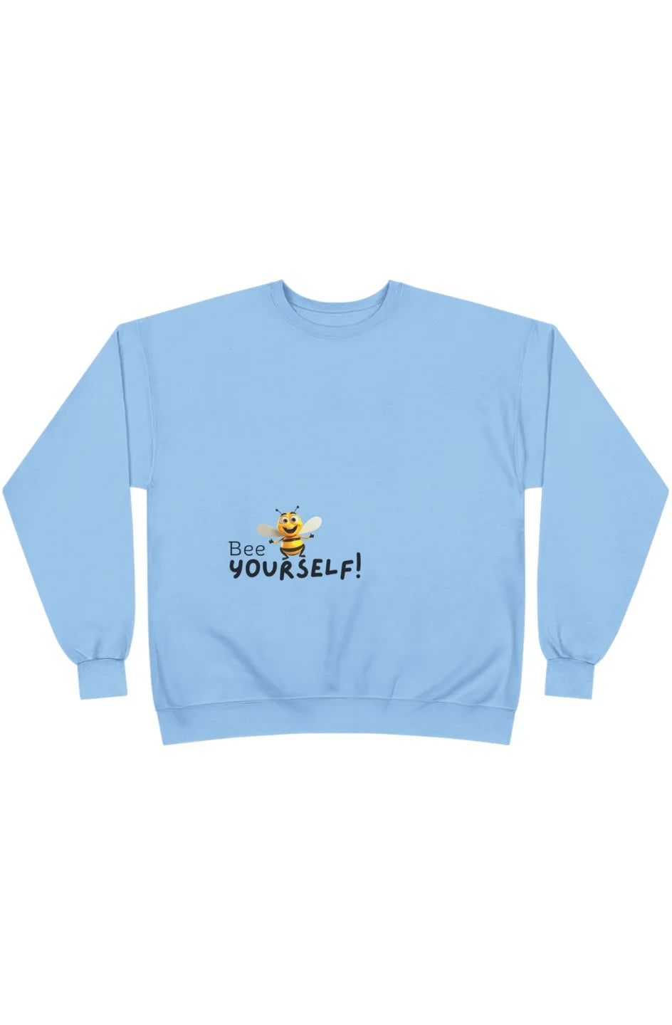 Men's Midweight Crewneck Sweatshirt "Bee Yourself"