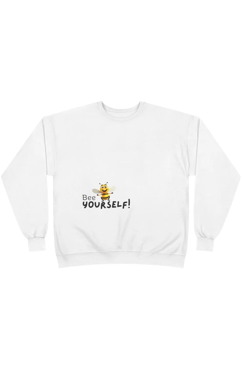 Men's Midweight Crewneck Sweatshirt "Bee Yourself"