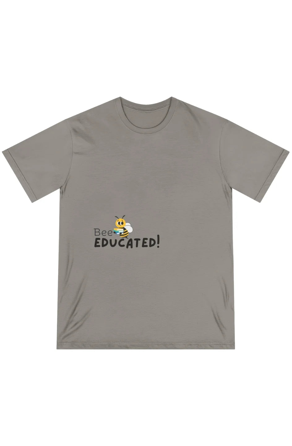 Men's Medium-Lightweight Cotton T-Shirt "Bee Educated"