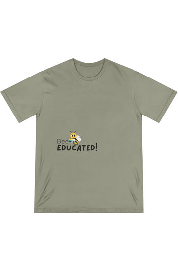 Men's Medium-Lightweight Cotton T-Shirt "Bee Educated"