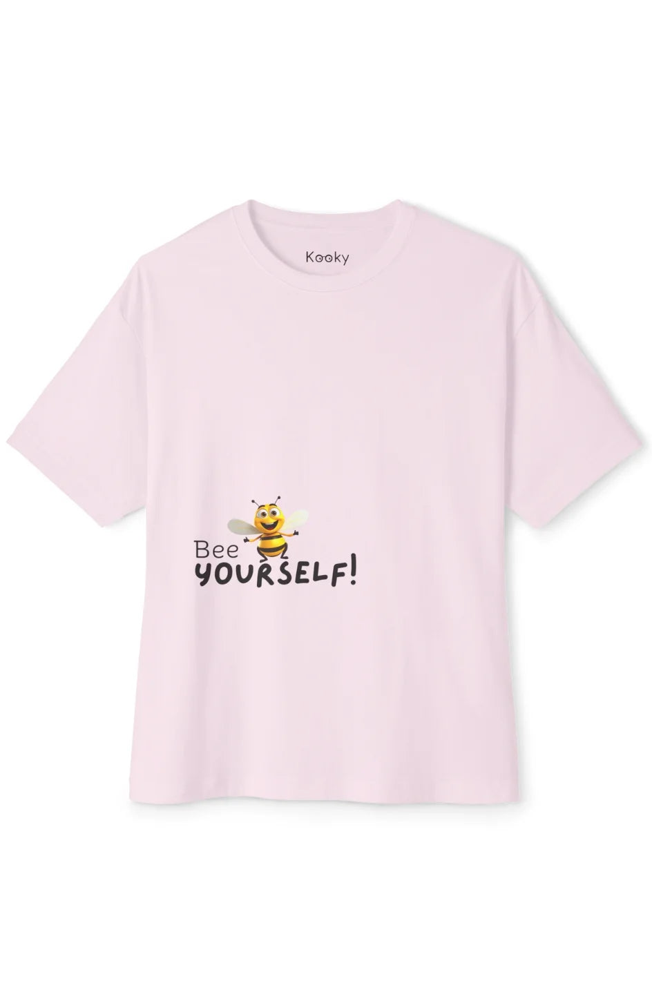 Men's Midweight Oversized T-Shirt "Bee Yourself"