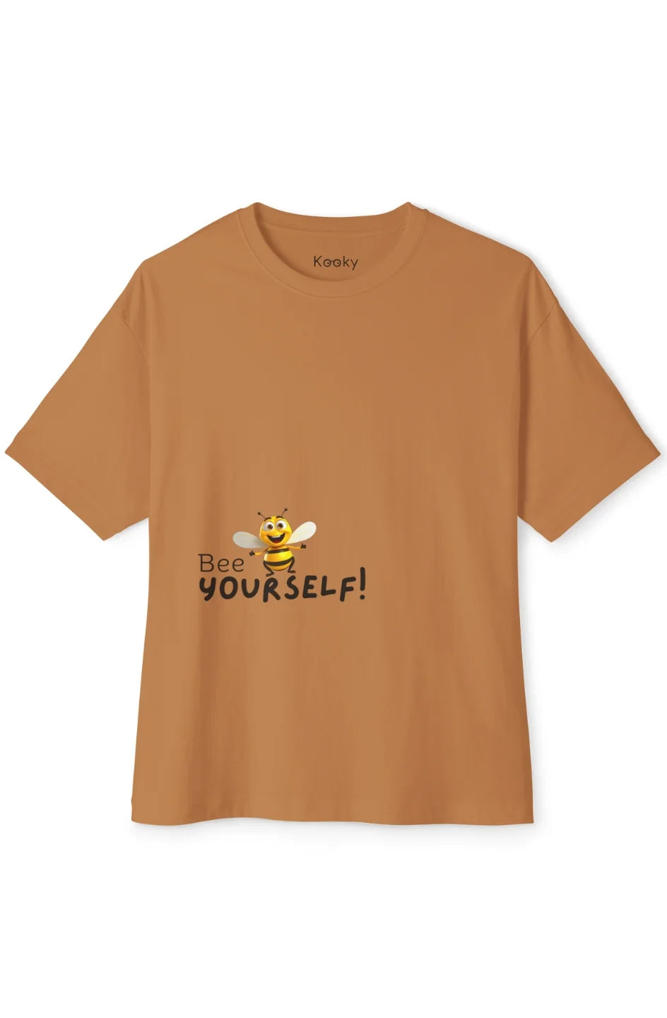 Men's Midweight Oversized T-Shirt "Bee Yourself"