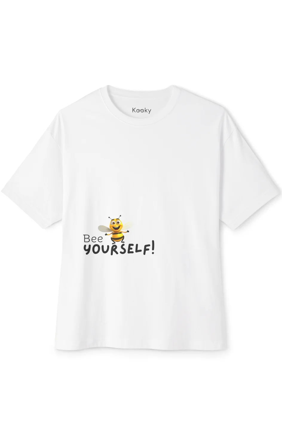 Men's Midweight Oversized T-Shirt "Bee Yourself"