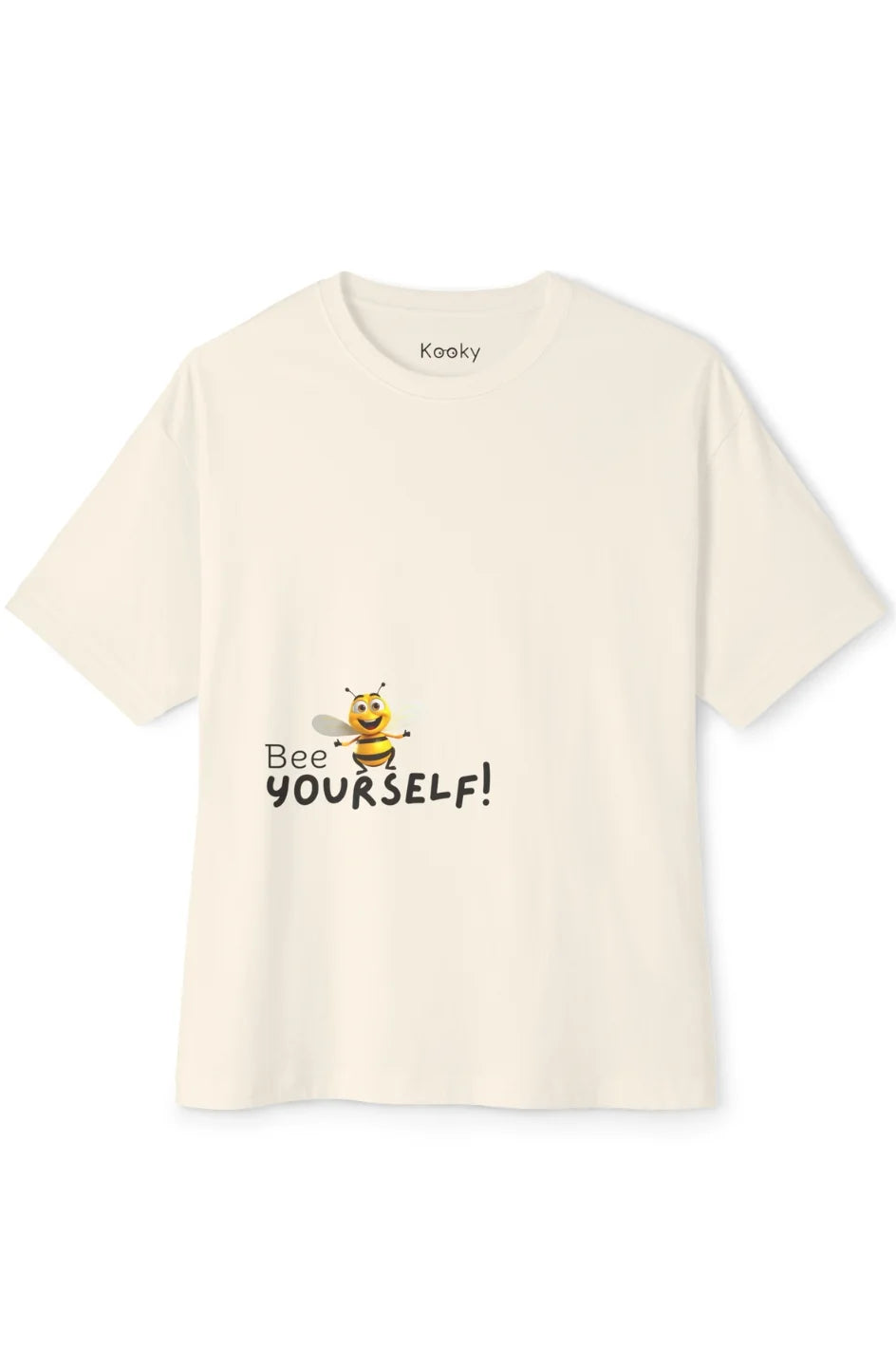 Men's Midweight Oversized T-Shirt "Bee Yourself"