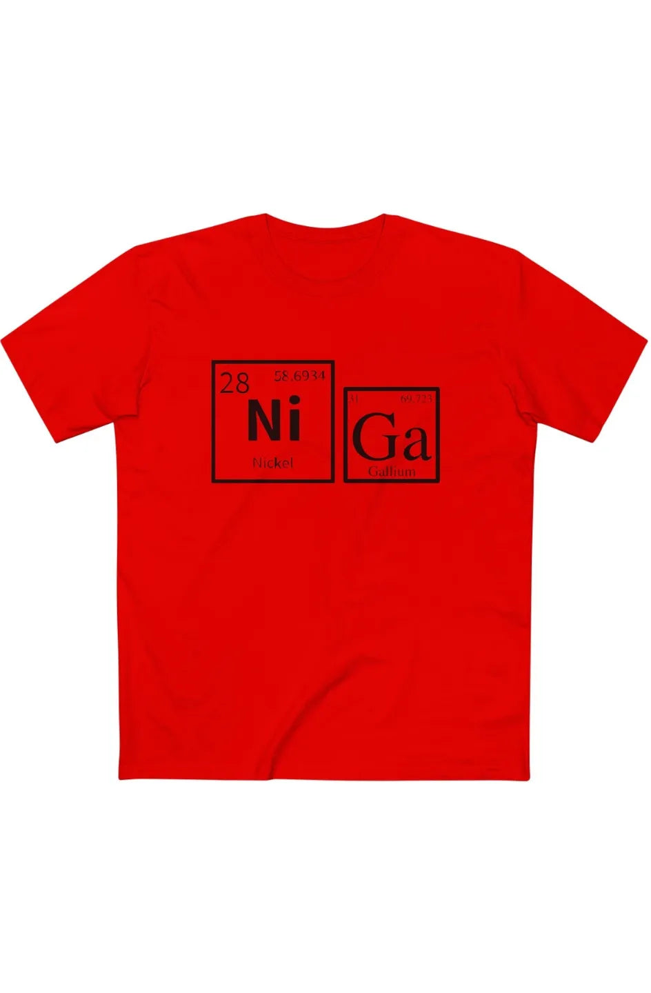 Men's Medium Light T-Shirt "Ni Ga"