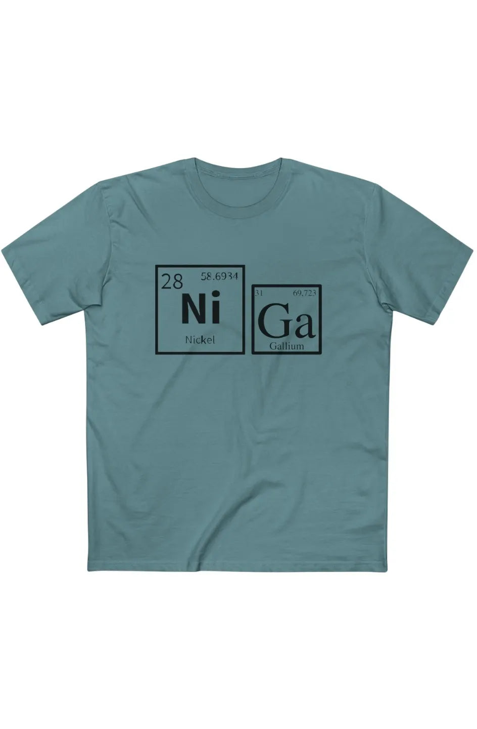 Men's Medium Light T-Shirt "Ni Ga"