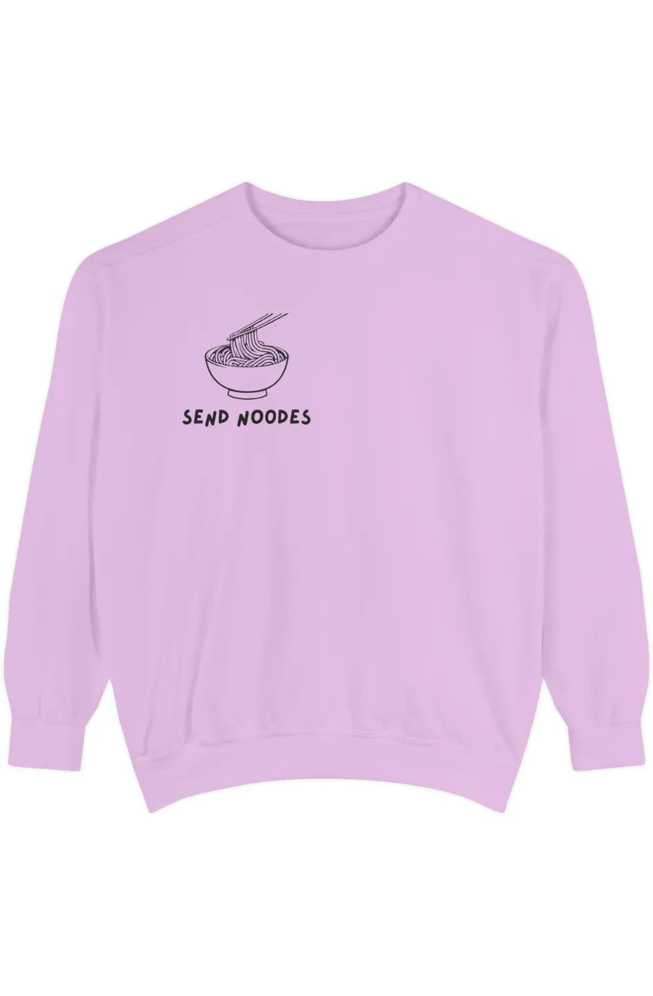 Men's Medium Heavy Sweatshirt "Send Noodes"