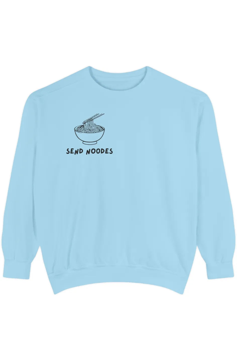 Men's Medium Heavy Sweatshirt "Send Noodes"