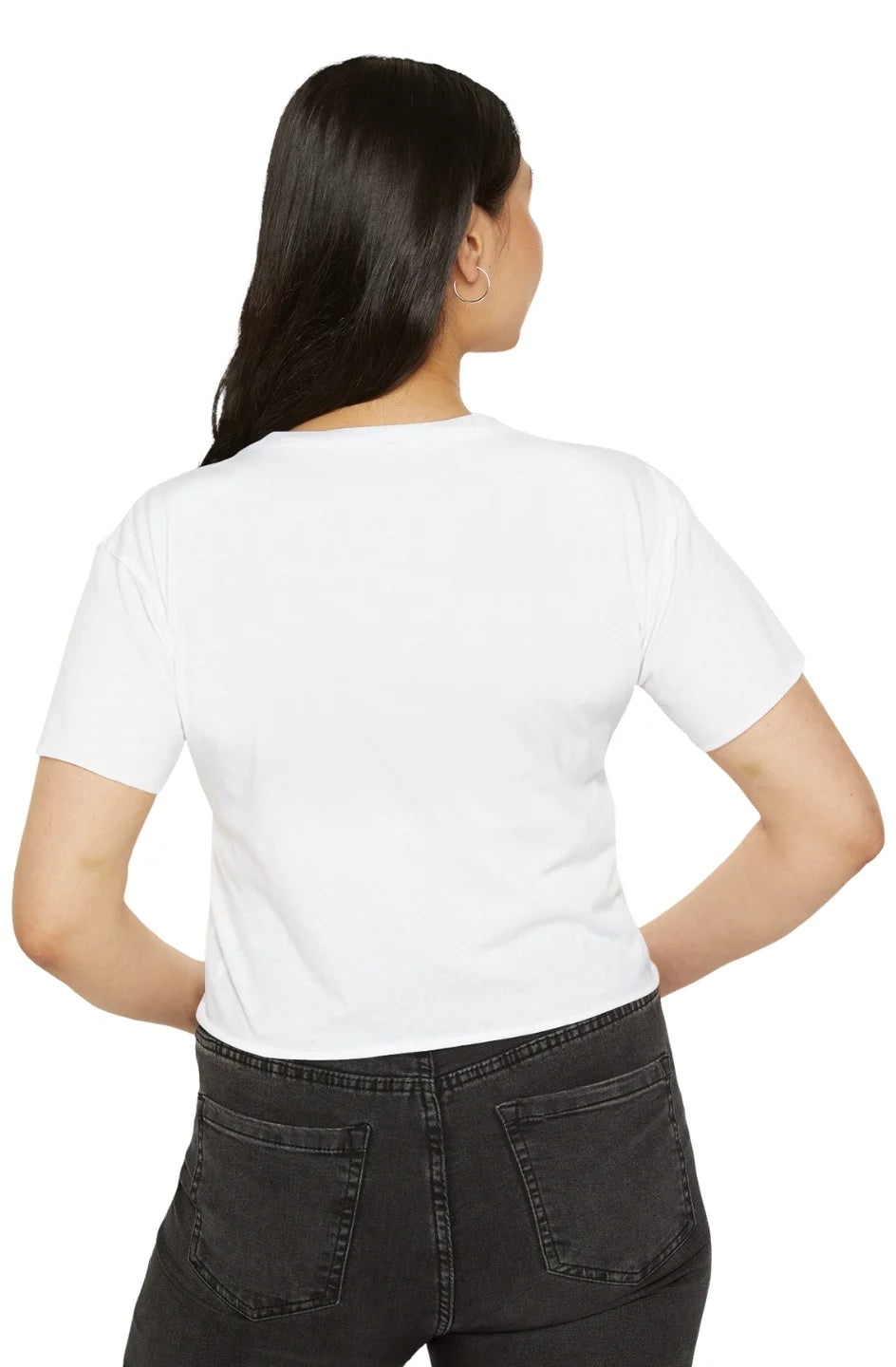 Women's Extra Lightweight Crop Top "Overworked & Underfu*ked"